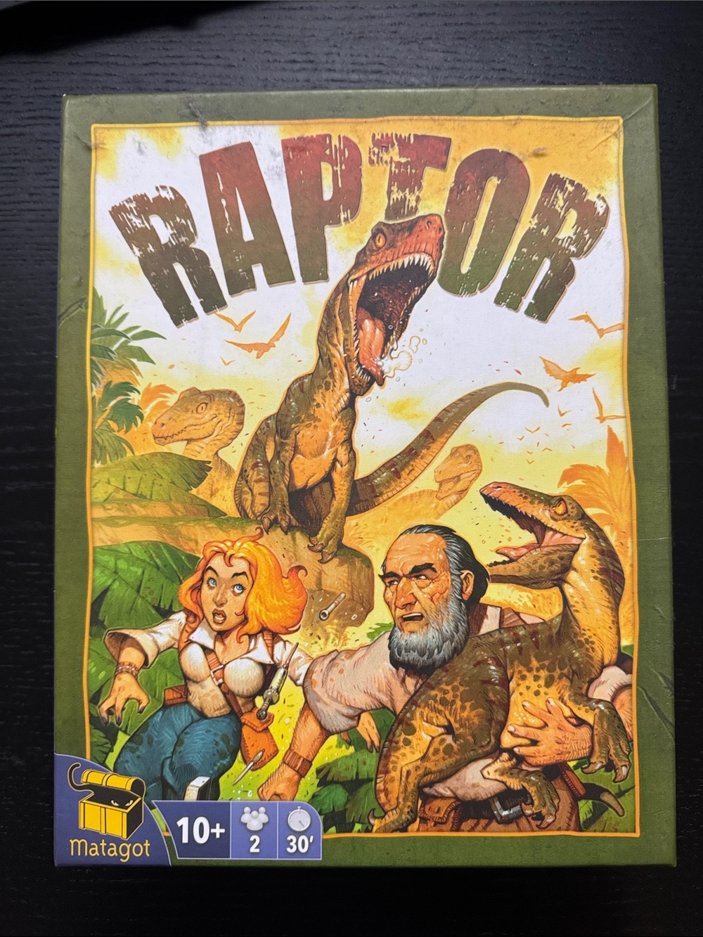 Raptor Board Game - Green
